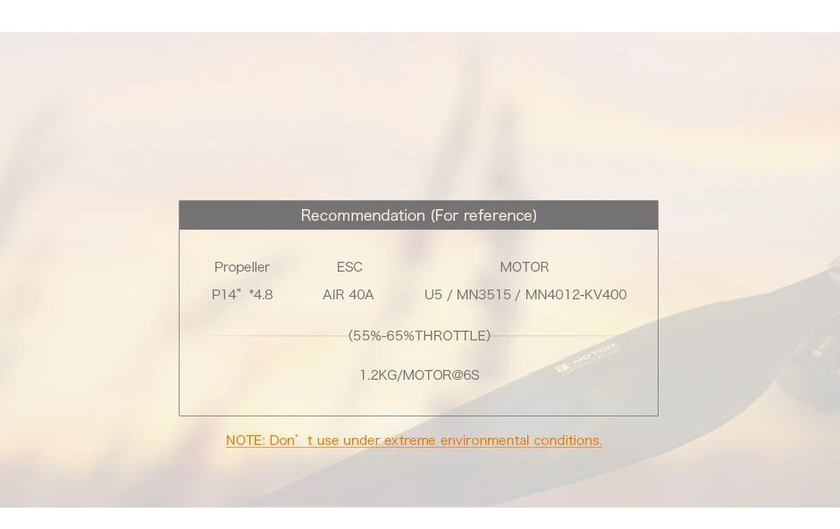 T-Motor P14 Inch propeller - P14*4.8" Helicopter propeller CW CCW customized waterproof dc motor propeller for drone 10
