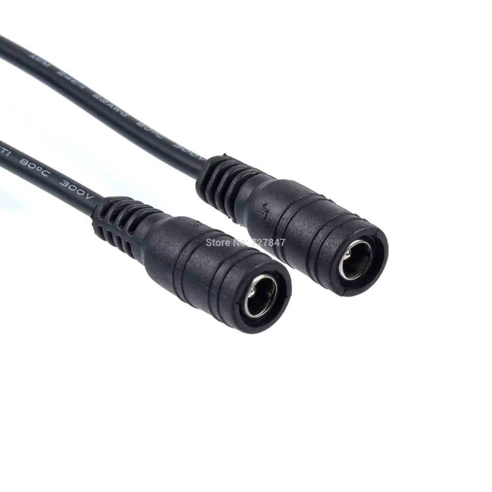 FPV Drone Pow Cable - Universal Amass XT60 / T Plug to DC 5.5/2.1mm Female Adapter Power Cable For FPV Fatshark Skyzone Aomway Goggles 17 2