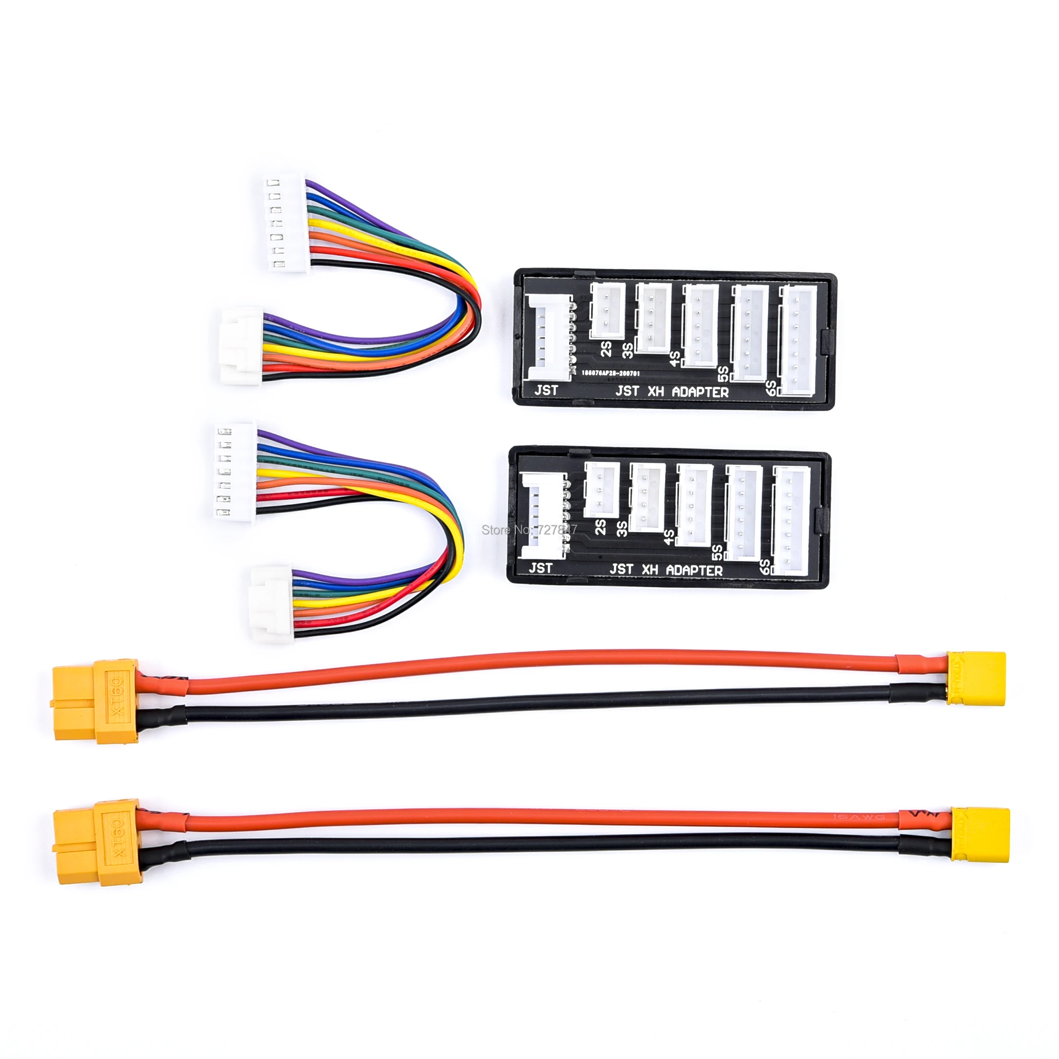 2pcs XT60/XT30/JST/T Plug Charging Cable +2pcs JST-XH Balance Board For ISDT D2 P10 P20 Hota D6 P6 ToolkitRC M6D Balance Charger 21