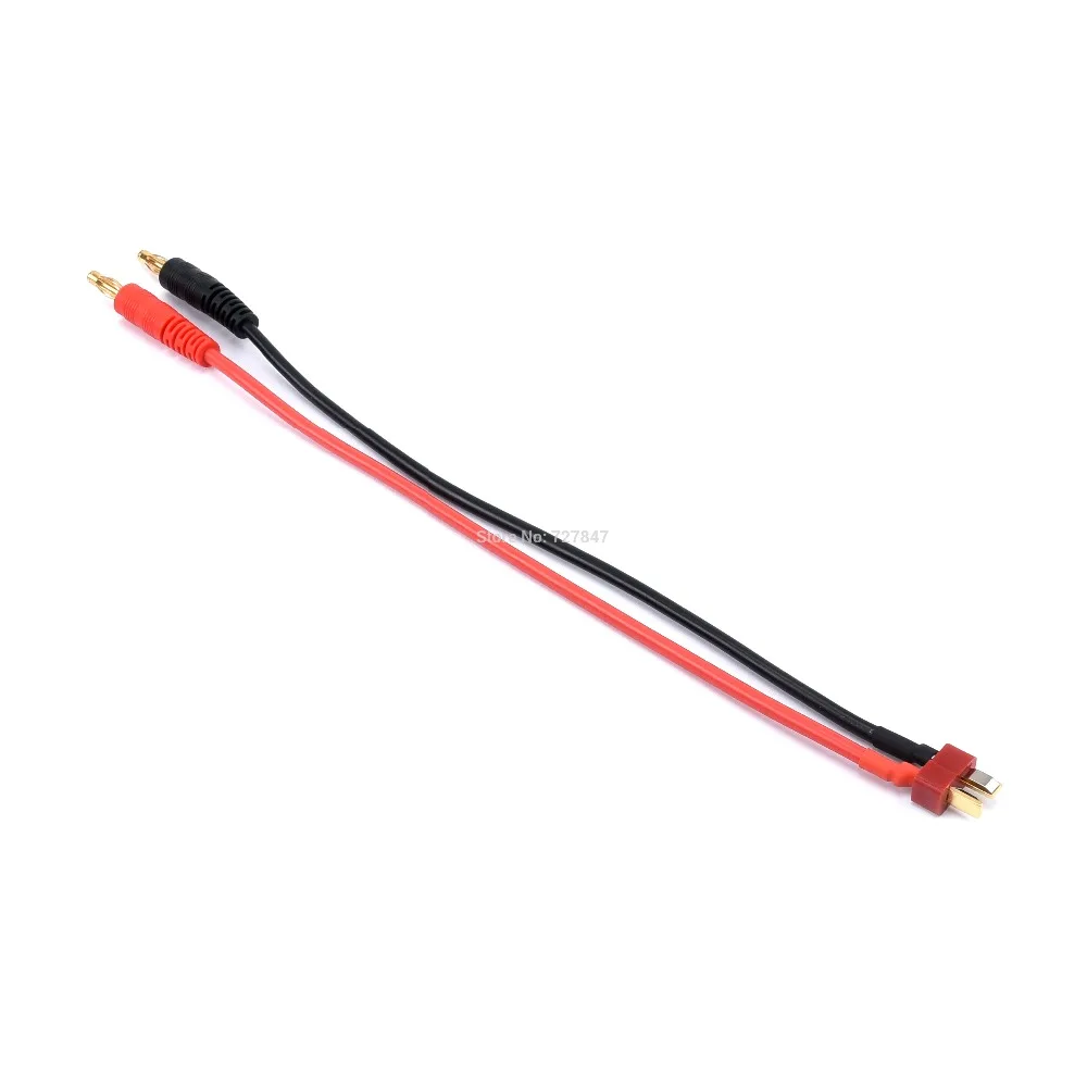 كابل شحن الطائرة بدون طيار FPV - 20 سم EC3 EC5 XT30 XT60 XT90 MPX TRX T Plug Charge يؤدي إلى 4.0 مم كابل شحن مقابس الموز سلك السيليكون 14AWG لبطارية ليبو 28