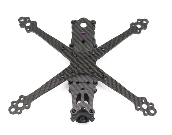 طقم إطارات 5 بوصة FPV - ذراع حورية البحر من ألياف الكربون 220 220 مم 5 بوصة 5 مم مع أجزاء مطبوعة ثلاثية الأبعاد لطائرة سباق RC FPV بدون طيار 9