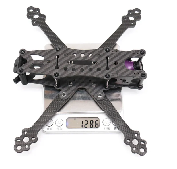 طقم إطارات 5 بوصة FPV - ذراع حورية البحر من ألياف الكربون 220 220 مم 5 بوصة 5 مم مع أجزاء مطبوعة ثلاثية الأبعاد لطائرة سباق RC FPV بدون طيار 13