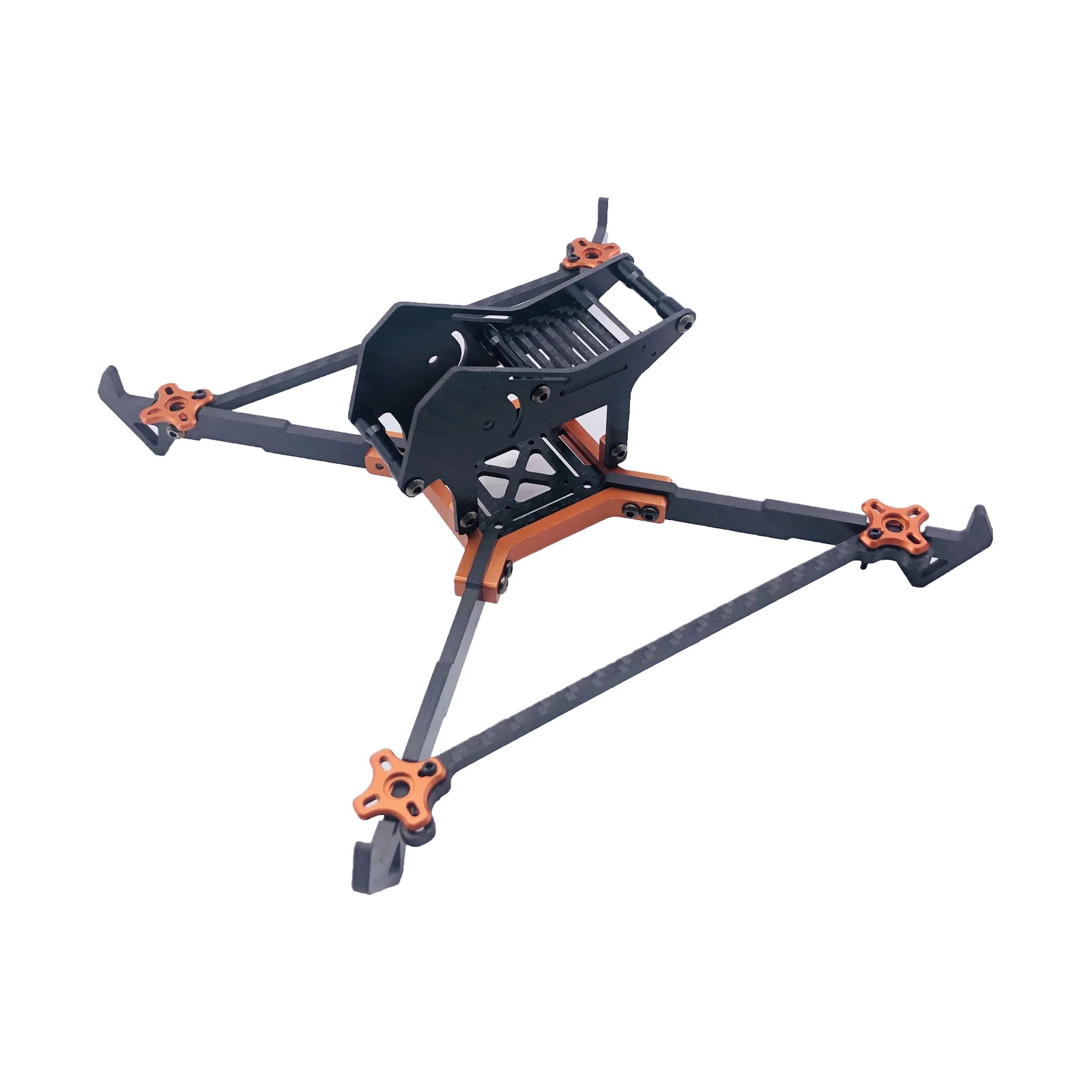 طقم إطارات الطائرة بدون طيار مقاس 5 بوصات - Amo215 Racing طويل المدى من ألياف الكربون 3K لطائرات FPV Dron Quadcopters التي يمكنك صنعها بنفسك 8