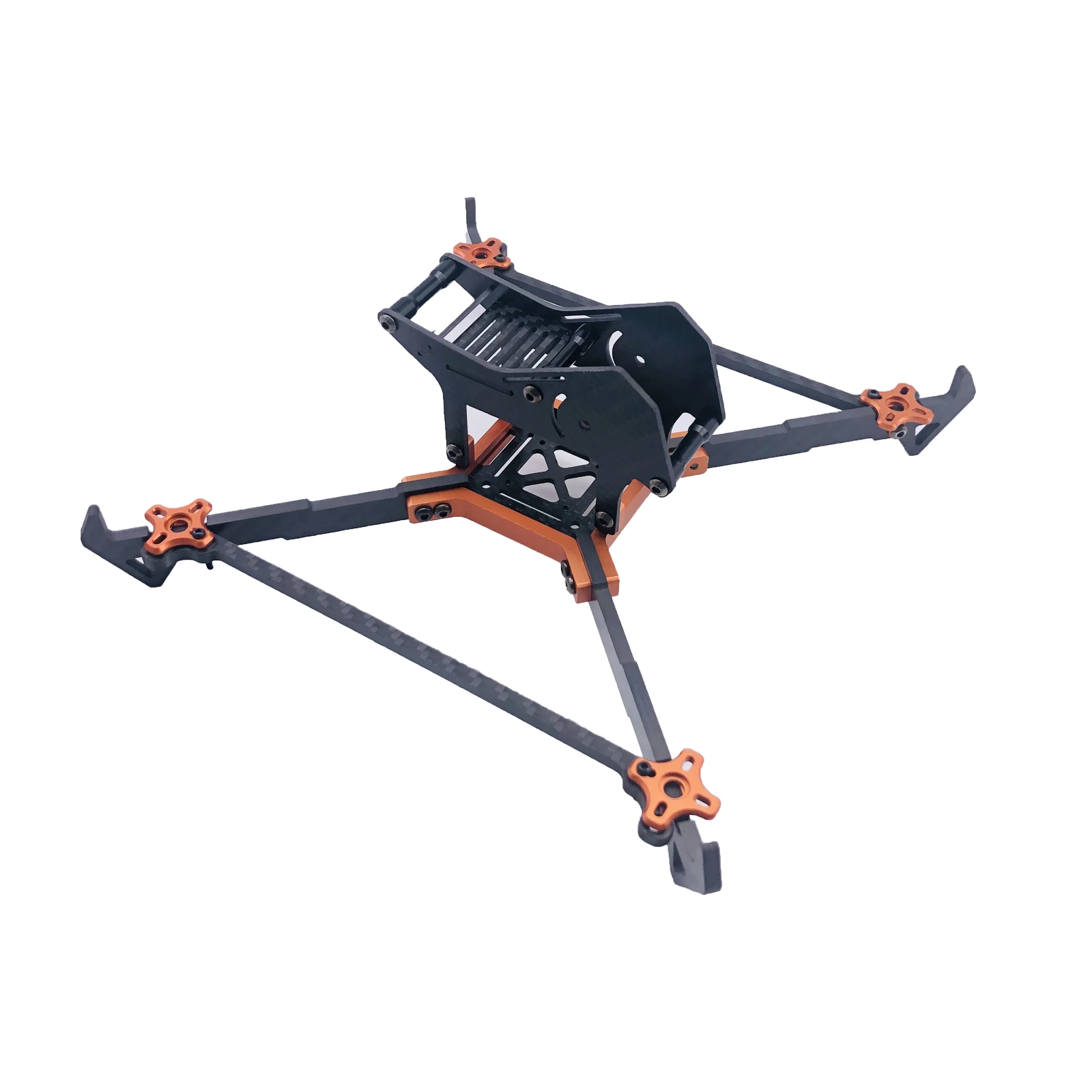 طقم إطارات الطائرة بدون طيار مقاس 5 بوصات - Amo215 Racing طويل المدى من ألياف الكربون 3K لطائرات FPV Dron Quadcopters التي يمكنك صنعها بنفسك 12