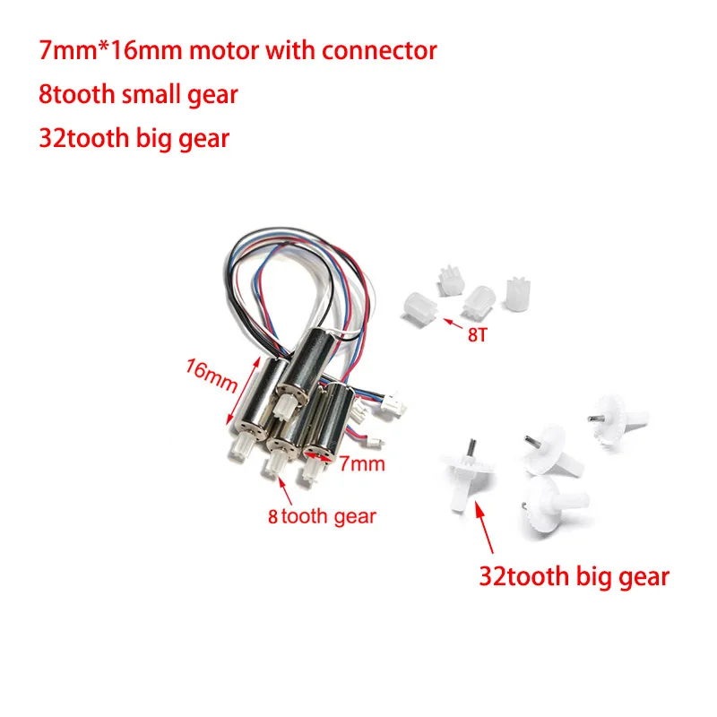 قاعدة محرك المحركات - Mini RC Drone Pro-P5 P5Pro E88 E525 WIFI FPV P5 Pro E88PRO Dron S89 قطع غيار الطائرة بدون طيار رباعية الدوار 9