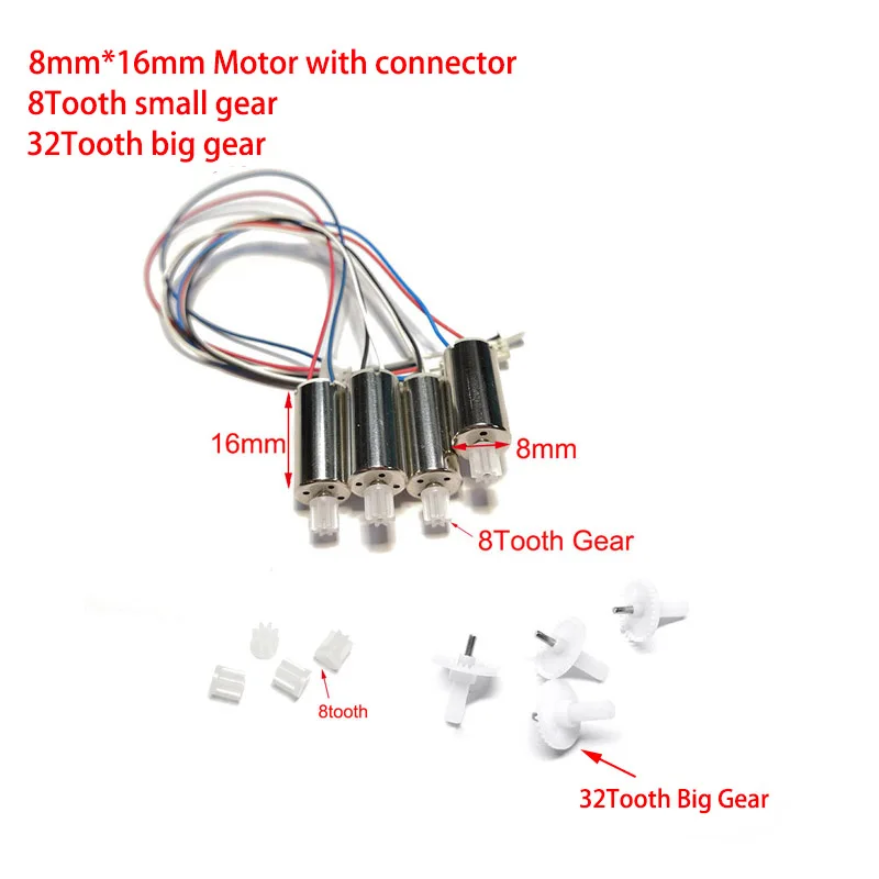 قاعدة محرك المحركات - Mini RC Drone Pro-P5 P5Pro E88 E525 WIFI FPV P5 Pro E88PRO Dron S89 قطع غيار الطائرة بدون طيار رباعية الدوار 10