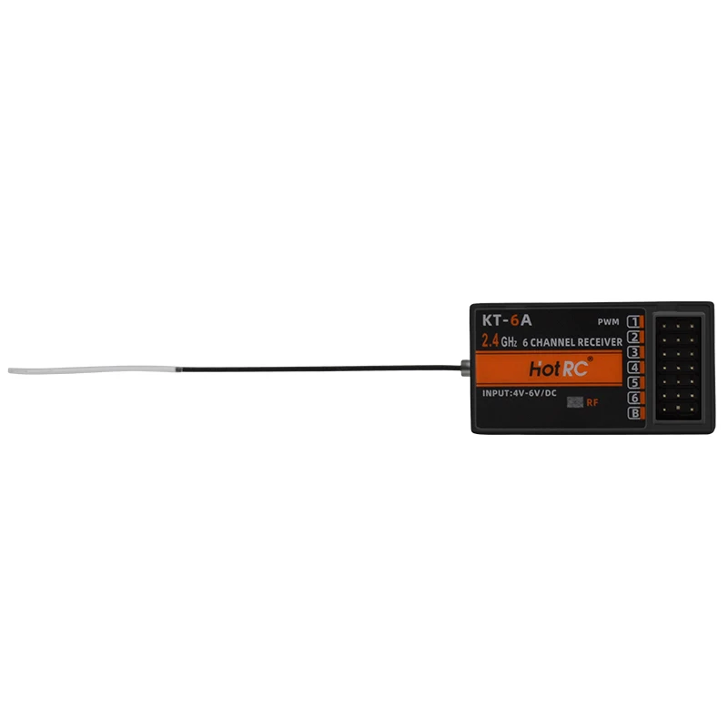 KT-6A PWM '2,4GHz 6 CHANNEL RECEI