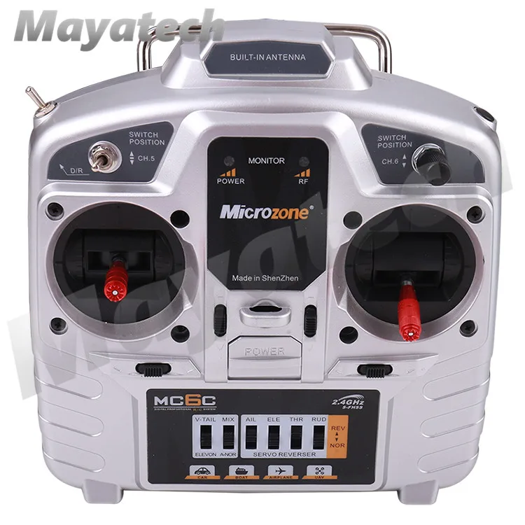 MicroZone MC6C V2, Mayare-, BUILT-INANTENNA Switch Switch Position MONITOR