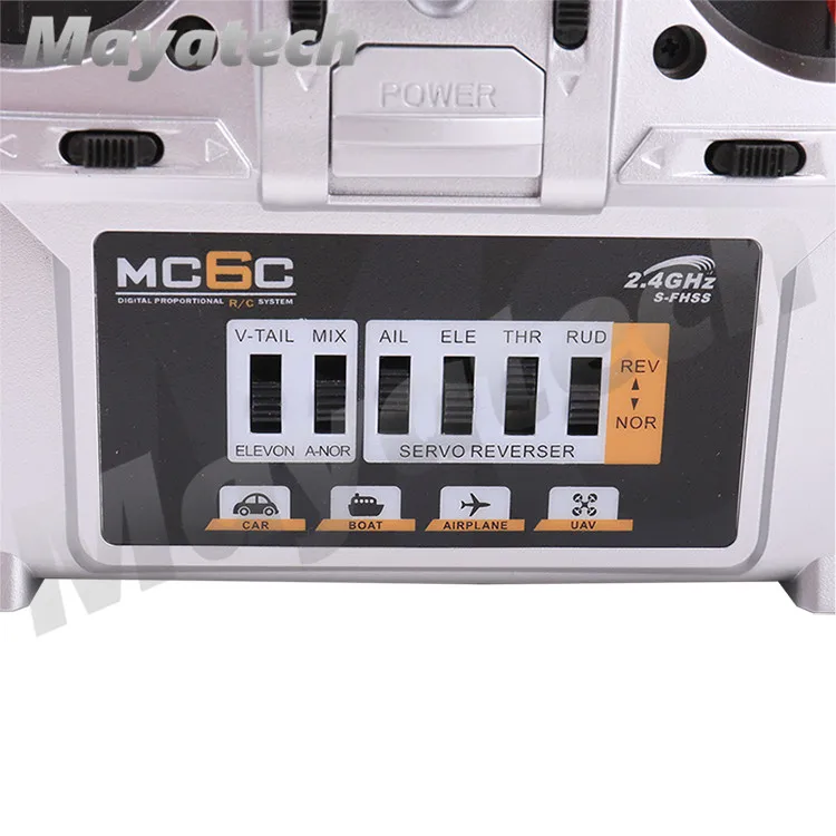 MicroZone MC6C V2, Maj@_ FUWE MCEC 2.4GHz R/c S-F