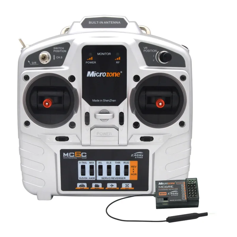 MicroZone MC6C V2, buILT-INANTENNA Posttion PositioN MONITOR