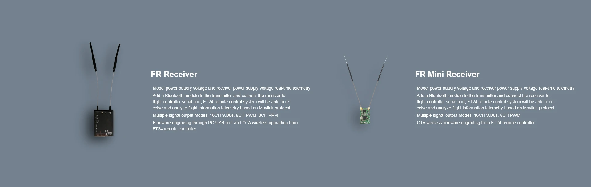 CUAV FT24 Remote Controller, FT24 remote control system will be able t0 e - flight controller