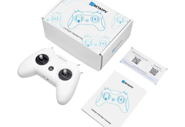 BETAFPV LiteRadio 2 SE ناقل موجات الراديو - ExpressLRS Racing Drone التحكم عن بعد 8 قنوات 2.4G أجزاء لـ BETAFPV Cetus PRO FPV 12 BETAFPV LiteRadio 2 SE Radio Transmitter, meanwhile, it designs a Low-Power warning to indicate a low