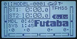 Futaba 10J 10-Channel Transmitter, 01 MOCEL-0001 83 STi: TFHSS IsT