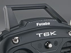جهاز إرسال Futaba 6K-V3S 8 قنوات S-FHSS/T-FHSS 128x64 DOT شاشة LCD مع جهاز استقبال R3008SB 13 navigation is easy and intuitive with the jog dial, +/- pads and end pad