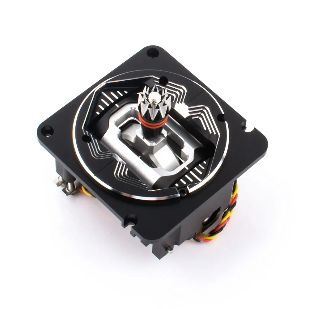 RadioMaster AG01 صمام خانق CNC كامل وقاعة توسيط Gimbal لجهاز إرسال TX16s 14 the AG01 is fully CNC milled for ultimate precision with quad ball bearings for