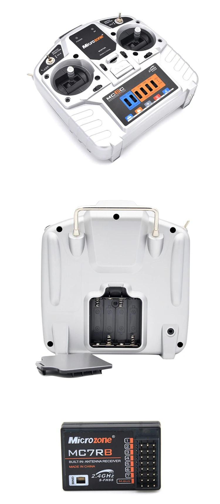 Microzone MCTRB BUILT-IN- ANTENNA RECEIVER