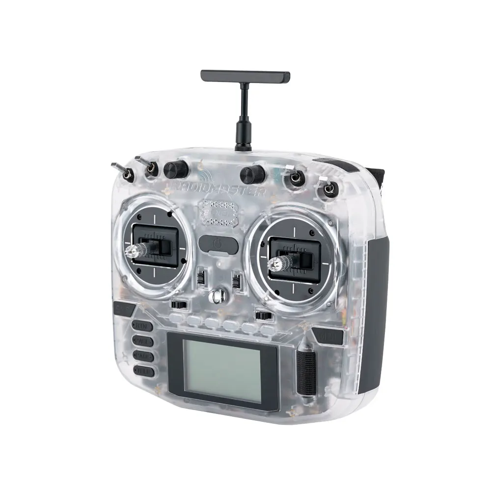 RadioMaster Boxer إصدار شفاف - جهاز إرسال ExpressLRS 2.4G 16ch Hall Gimbals للتحكم عن بعد 23 RadioMaster Boxer Transparent Version, the bonus White LED kit allows you to personalise the look of your radio even further