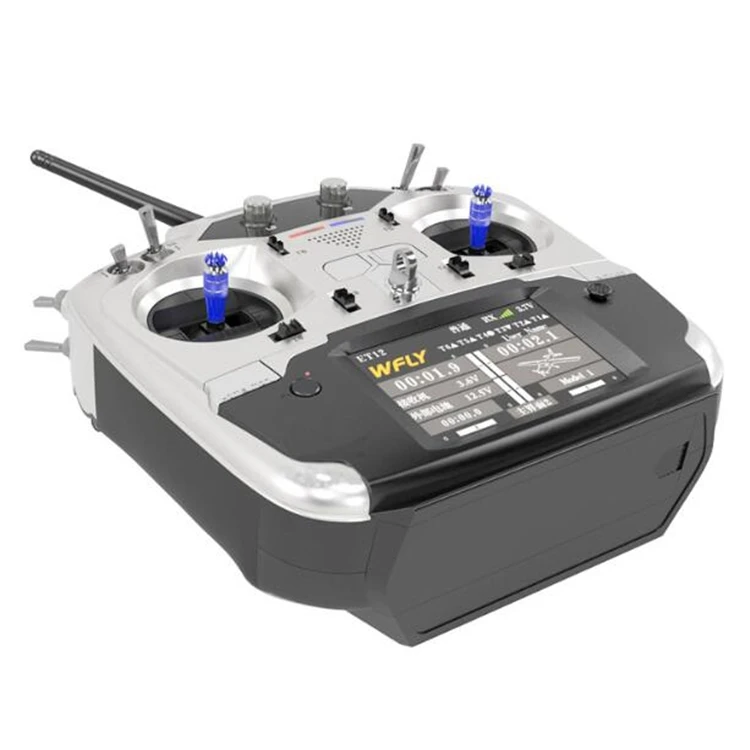 WFLY ET12 2.4 جيجا هرتز تحكم عن بعد 12CH ناقل موجات الراديو مع استقبال RF209S ل RC الطائرة بدون طيار سيارة قارب 11 3
