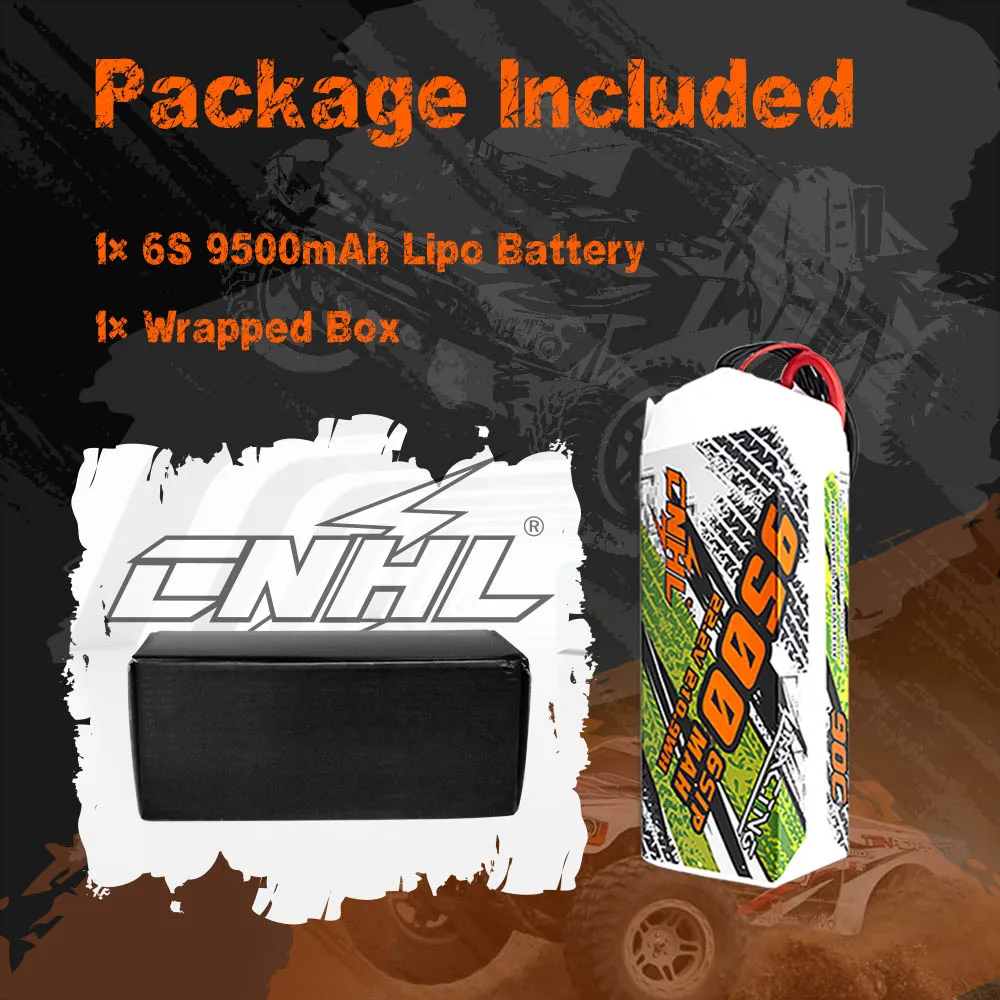 CNHL Lipo 6S 22.2V 9500mAh Battery For FPV Drone - 90C With EC5 Plug For RC Cars Parts Boats Vehicle Tank Helicopter Airplane Jet Edf Speedrun 14 CNHL Lipo 6S 22.2V 9500mAh Battery For FPV Drone, CNHL Lipo 6S 22.2V 9500mAh Battery For FPV Dr