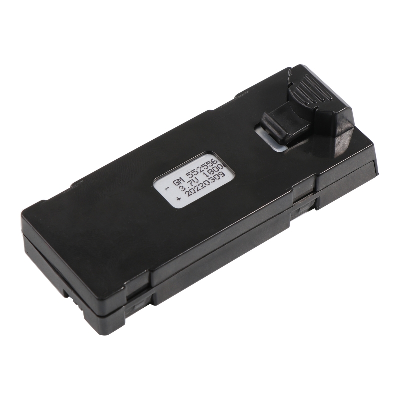 M2EC 3.7V 1800mAh RC Drone Battery Accessory Compatible with E88 E88PRO E88 MAX, Charger Mini Drone Battery Replacement Modular Battery 7 Lithium battery equipped with a plastic housing, which can protect the battery