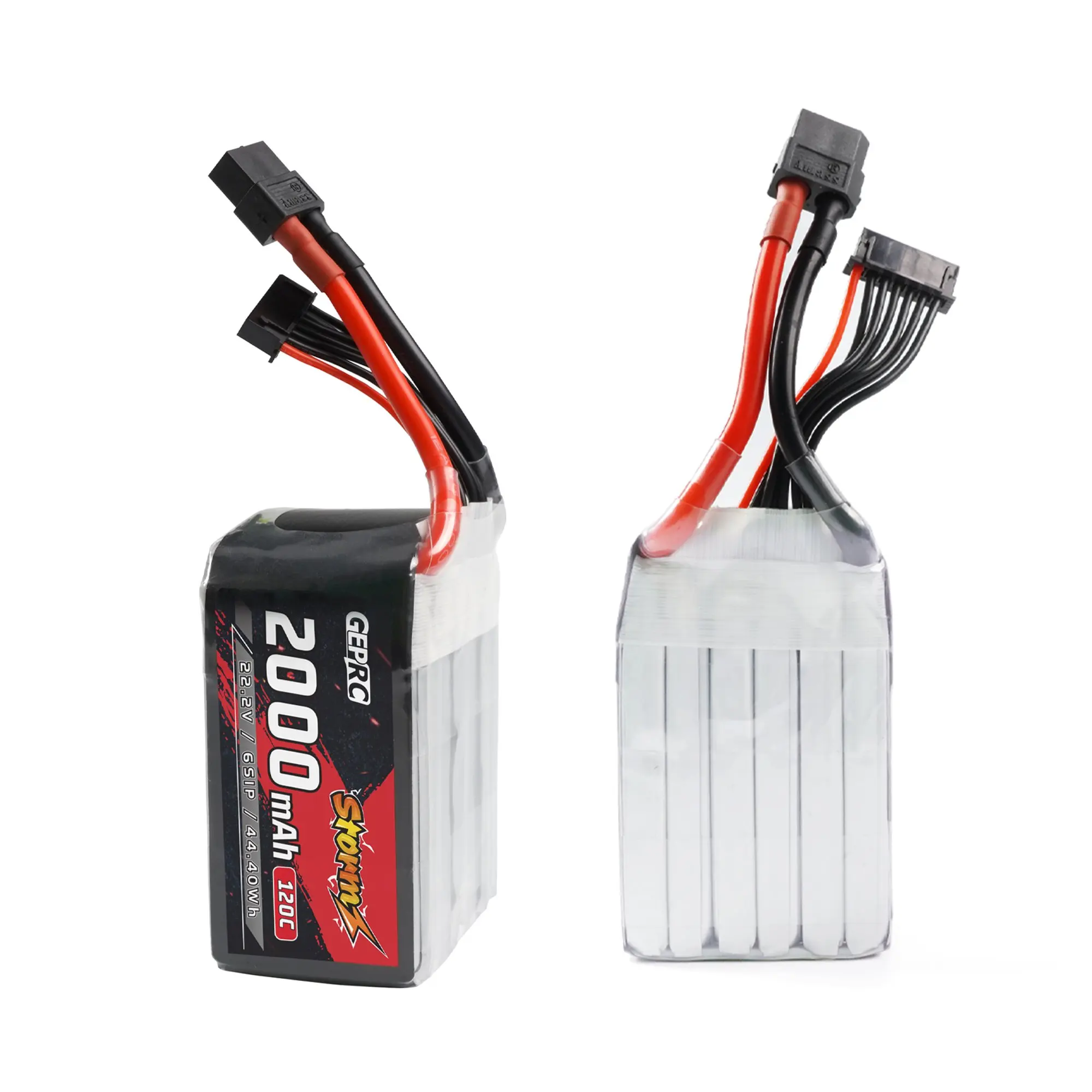 بطارية ليبو GEPRC Storm 6S 2000mAh 120C - مناسبة لطائرة بدون طيار من سلسلة 3-7 بوصة لبطارية RC FPV Quadcopter Freestyle Series FPV 8 GEPRC Storm 6S 2000mAh 120C Lipo Battery - Suitable For 3