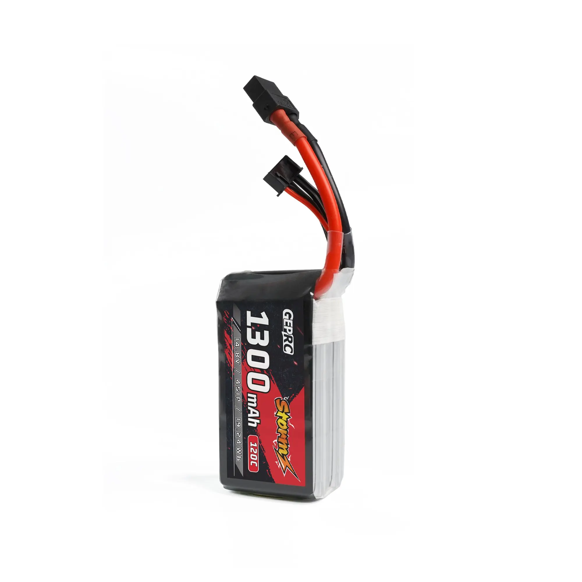 بطارية ليبو GEPRC Storm 4S 1400mAh 120C - مناسبة للطائرة بدون طيار من سلسلة 3-5 بوصة لطائرة RC FPV Quadcopter Freestyle Series بدون طيار أجزاء بطارية FPV 7 GEPRC Storm 4S 1400mAh 120C Lipo Battery, Storm battery has more energy and longer flight time compared with other ordinary model batteries