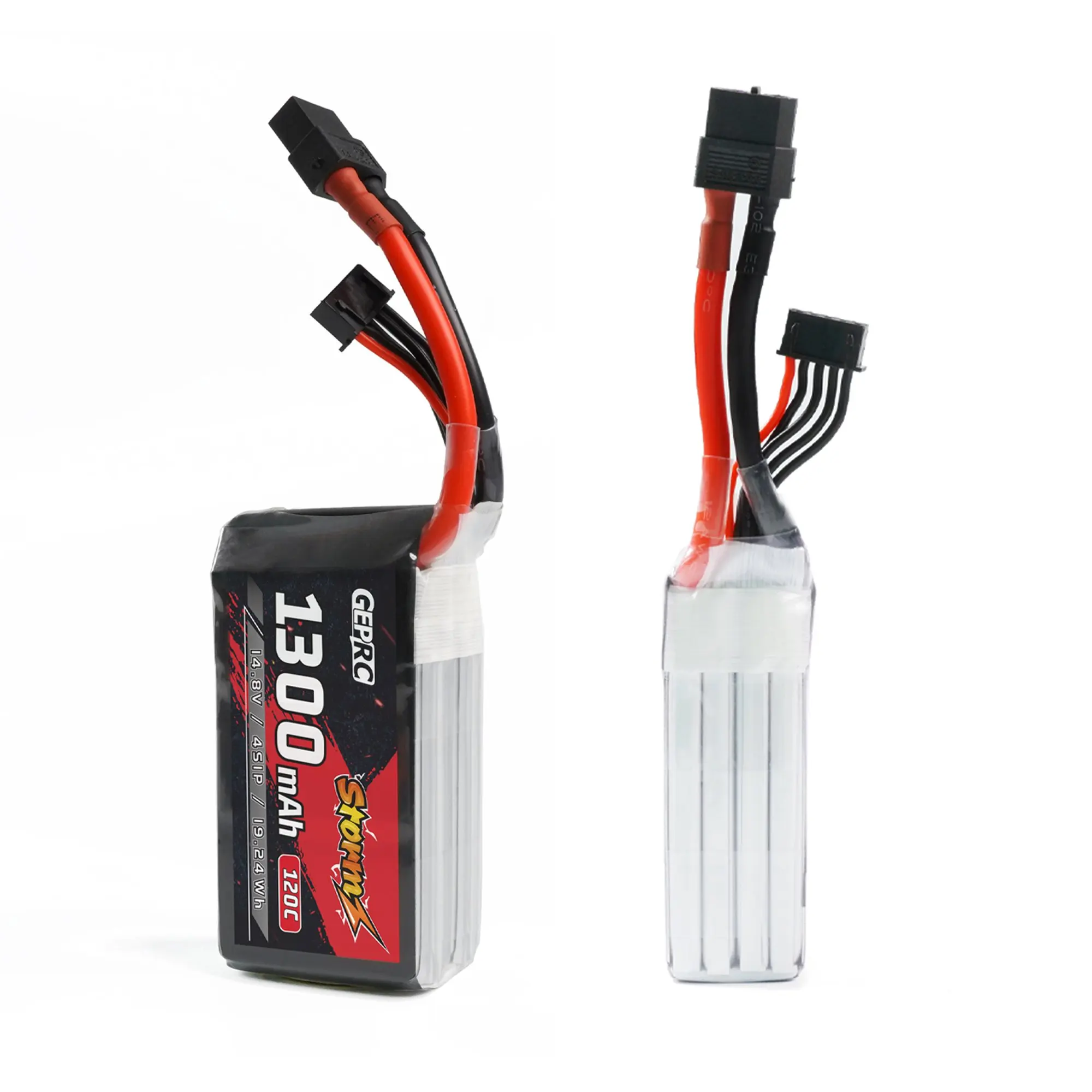 بطارية ليبو GEPRC Storm 4S 1400mAh 120C - مناسبة للطائرة بدون طيار من سلسلة 3-5 بوصة لطائرة RC FPV Quadcopter Freestyle Series بدون طيار أجزاء بطارية FPV 11 GEPRC Storm 4S 1400mAh 120C Lipo Battery, if you accidentally touch the electrolyte, please wash it with clean water