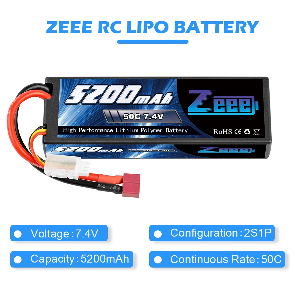 Ezobmar BEB 50c 7.4V High Performance Lithium Polymer