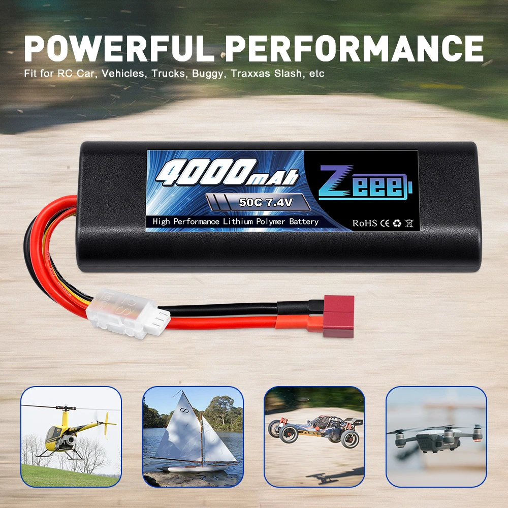 Qpbbzas ZCeeB 50C 7.4V Per formance