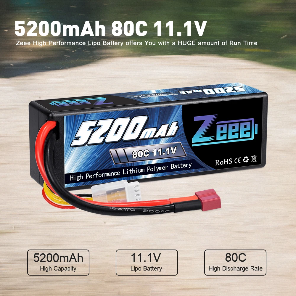 Zeee High Performance Lipo Battery offers HUGE amount of Run Time Fobam E