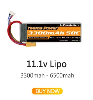 2PCS Youme Lipo 2S 3S 4S 5200mah 6200mah Battery, Lrum Dutint YoumnePobbe 330OmAh su