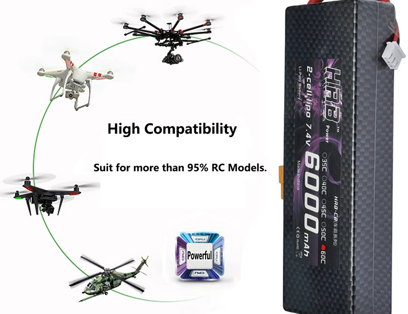 AKKU Charged Rechargeble Powerful Li-Polymer Accessories Continuous Rate 