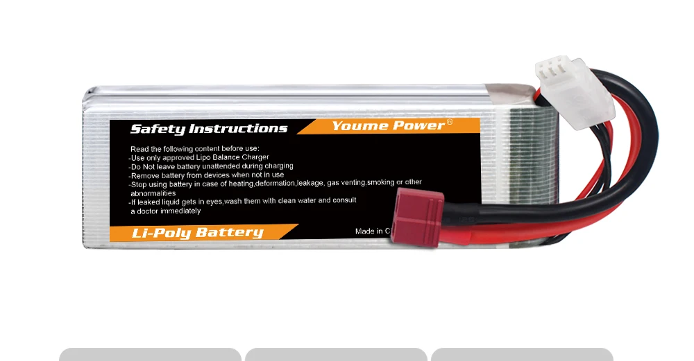 2 قطعة بطارية ليبو Youme 7.4V 2S - 3300mah 4500mah 5200mah 6200mah 6500mah Hardcase T Deans XT60 XT90 EC5 EC3 حافظة صلبة أجزاء RC 17 2PCS Youme 7.4V 2S Lipo Battery, %esh Inem #ilh dlean Kate: consult doctor in