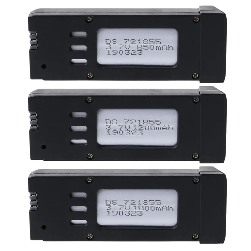 J2HC Upgraded 3.7V 1800mAh Lithium Battery Compatible with Eachine E58 L800 JY019 S168 Drone X Pro RC Quadcopter Accessories Modular Battery 14