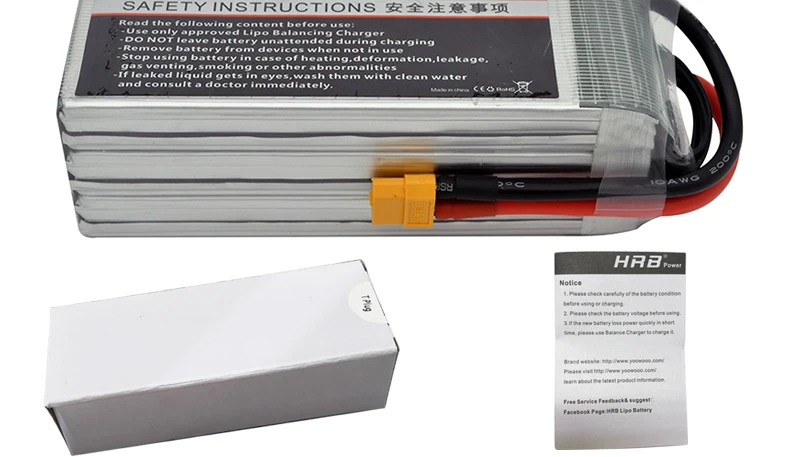 HRB 22.2V 8000mah Lipo Battery, SAFETY INSTRUCTIONS Z3R2FI Tomicmimt cont