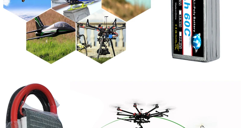 HRB 3S 11.1V Lipo Battery, AKKU Charged Rechargeable Powerful Li-Polymer Accessories Dimensions 