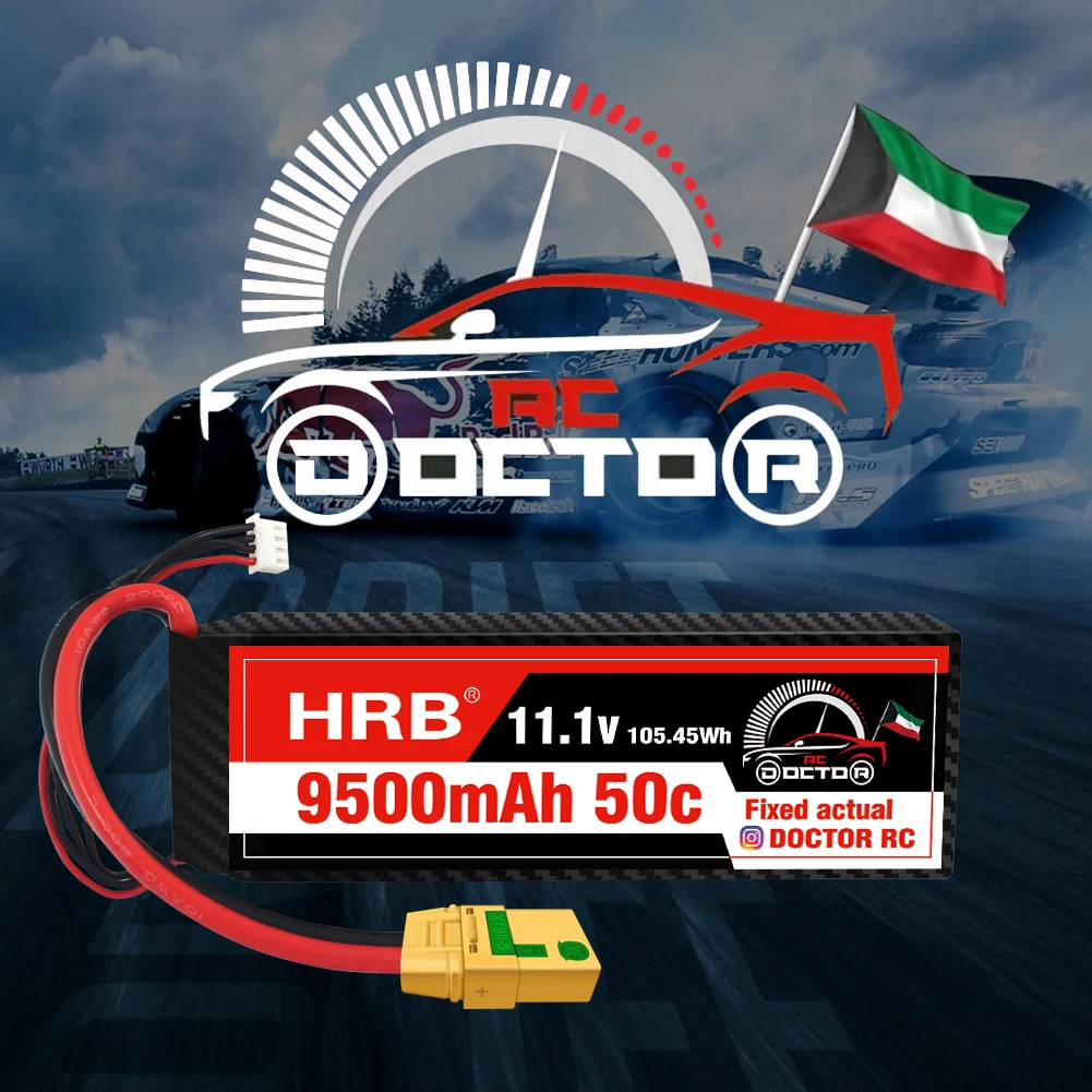HRB 3S Lipo Battery 11.1V 9500mah - 120C Hard Case XT60 T EC2 EC3 EC5 XT90 XT30 for For RC Car Truck Monster Boat Drone RC Toy 8 HRB 3S Lipo Battery, FE Npm OOCTDG HRB 11.Iv105.45Wh 9