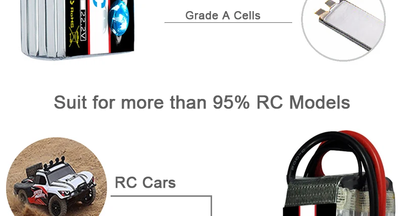 HRB 5S 18.5V Lipo Battery 3000mah - X