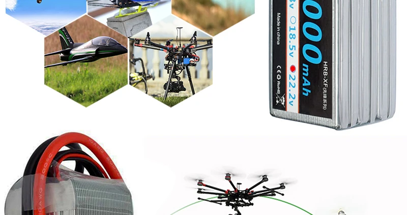 HRB Lipo Battery, AKKU Charged Rechargeble Powerful Li-Polymer Accessories Discharge Wir