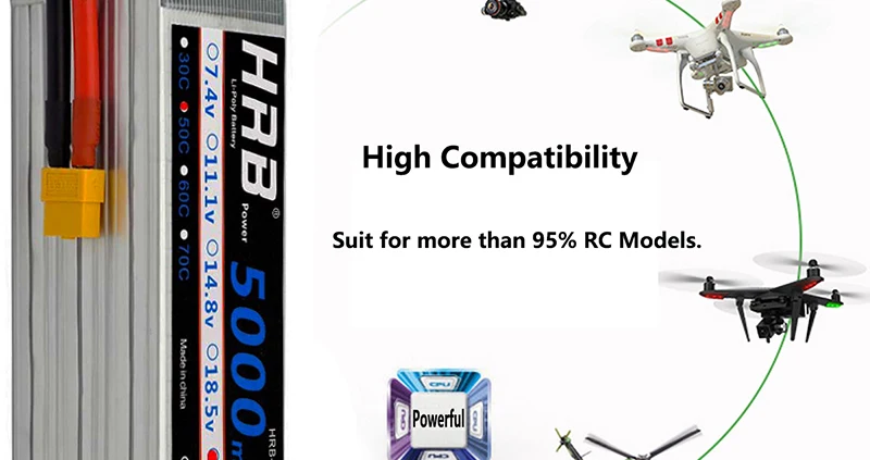 HRB Lipo Battery, FPV Airplanes Helicopters Car Boat Truck Parts .