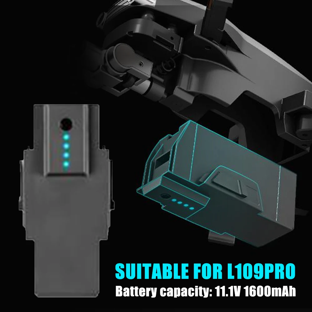 L109 Pro GPS Drone original Accessories - 11.1v 1600 mAh Battery Propeller Blade Accessories For L109 Pro Quadcopter Drone Modular Battery 38