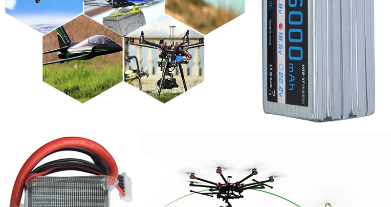 HRB Lipo 5S Battery, AKKU Parts - 50C XT60 Deans T xT