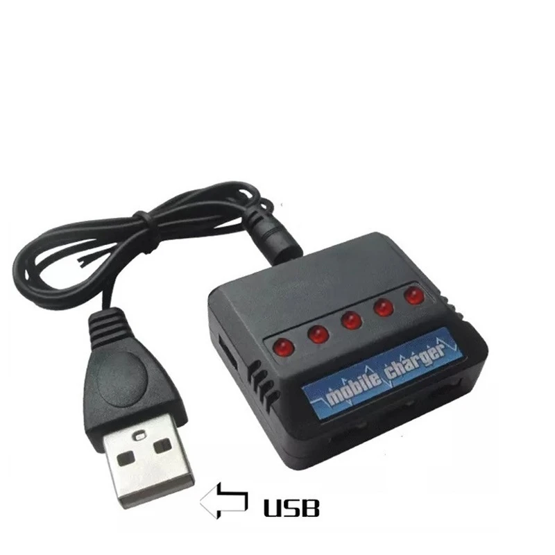 3.7V 300mAH Lipo Battery With 5-in-1 Charger SPECIFIC