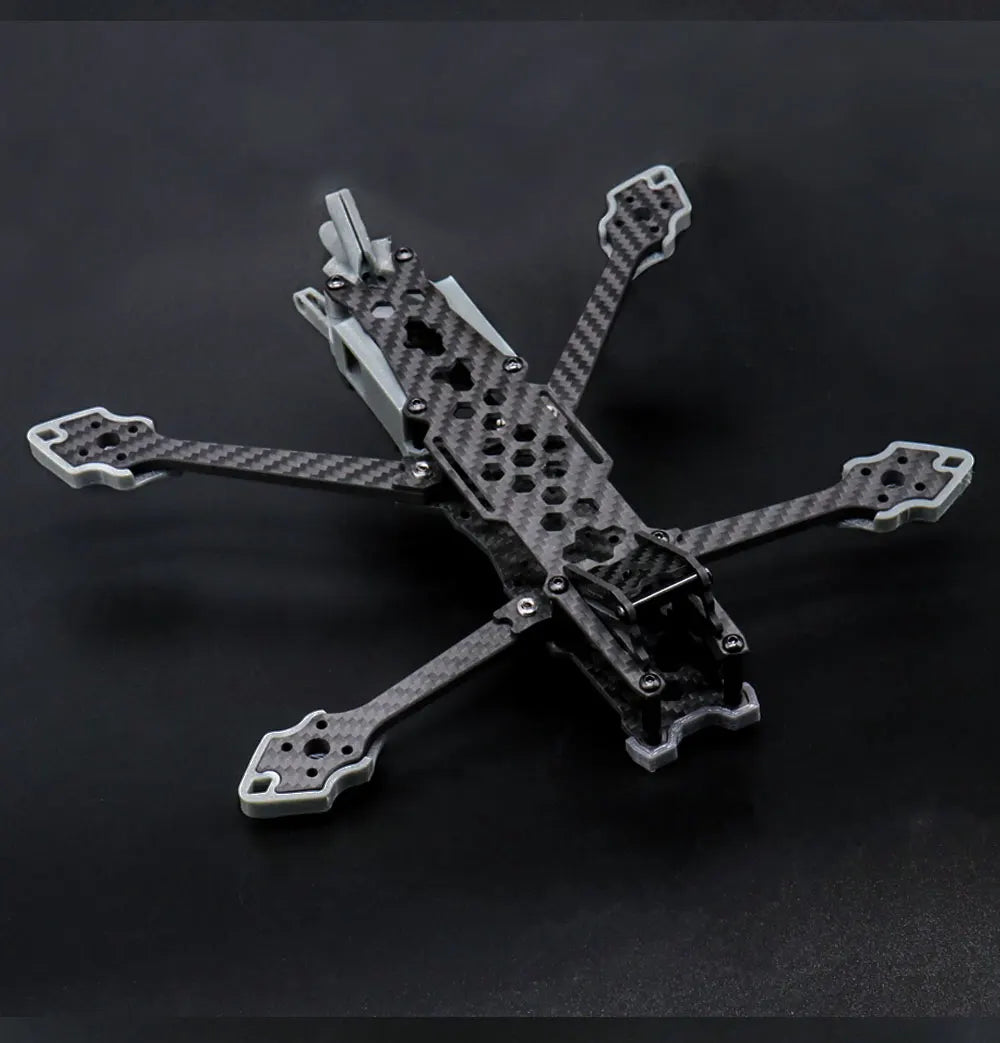 مجموعة إطارات أفينجر 5 بوصة FPV - إطار HD إطار طائرة بدون طيار fpv حماية كوادكوبتر Dji HD نظام رقمي fpv عدة DIY هدايا السنة الجديدة 2023 23 Avenger 5inch FPV frame Kit, the Avenger 225HD traversing machine has a 225mm wheelbase .