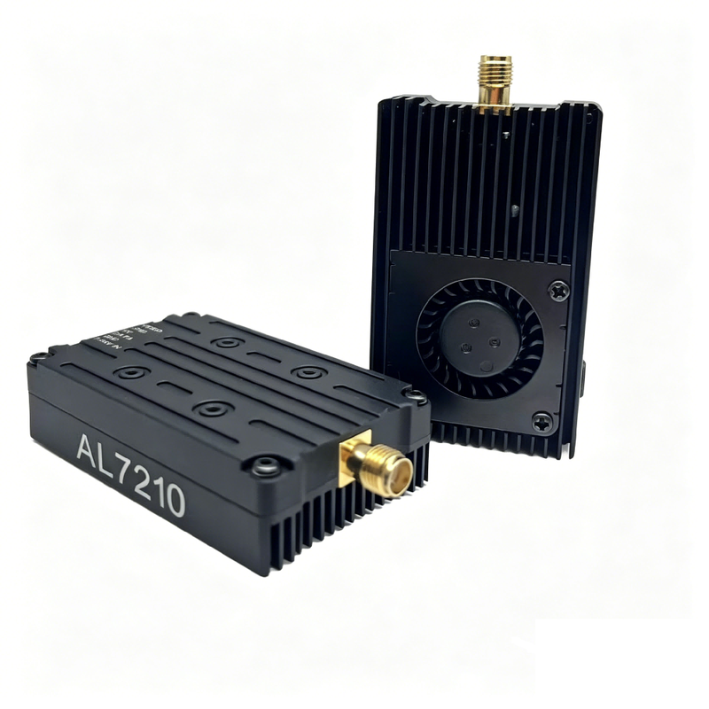 AL7210 6.1-7.2GHz 64CH 10W VTX Drone Video Transmitter - Image 2